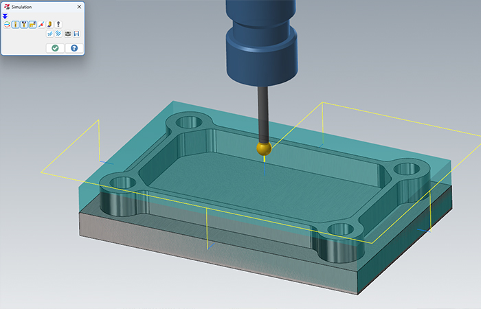Simulation_Mastercam-Probing