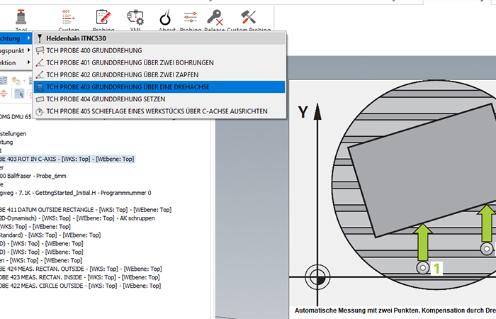 Tastzyklen_Mastercam-Probing