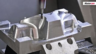 Mastercam 2021 | Bearbeitung Formeinsatz | Machining Mold Core, Mastercam - Deutschland Mastercam 2021 | Bearbeitung Formeinsatz | Machining Mold Core, Mastercam - Deutschland